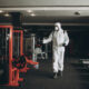 Gym disinfection
